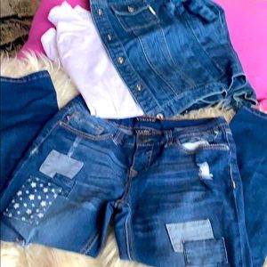 Vigoss distressed jeans size 12